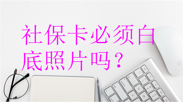 社保卡必须白底照片吗